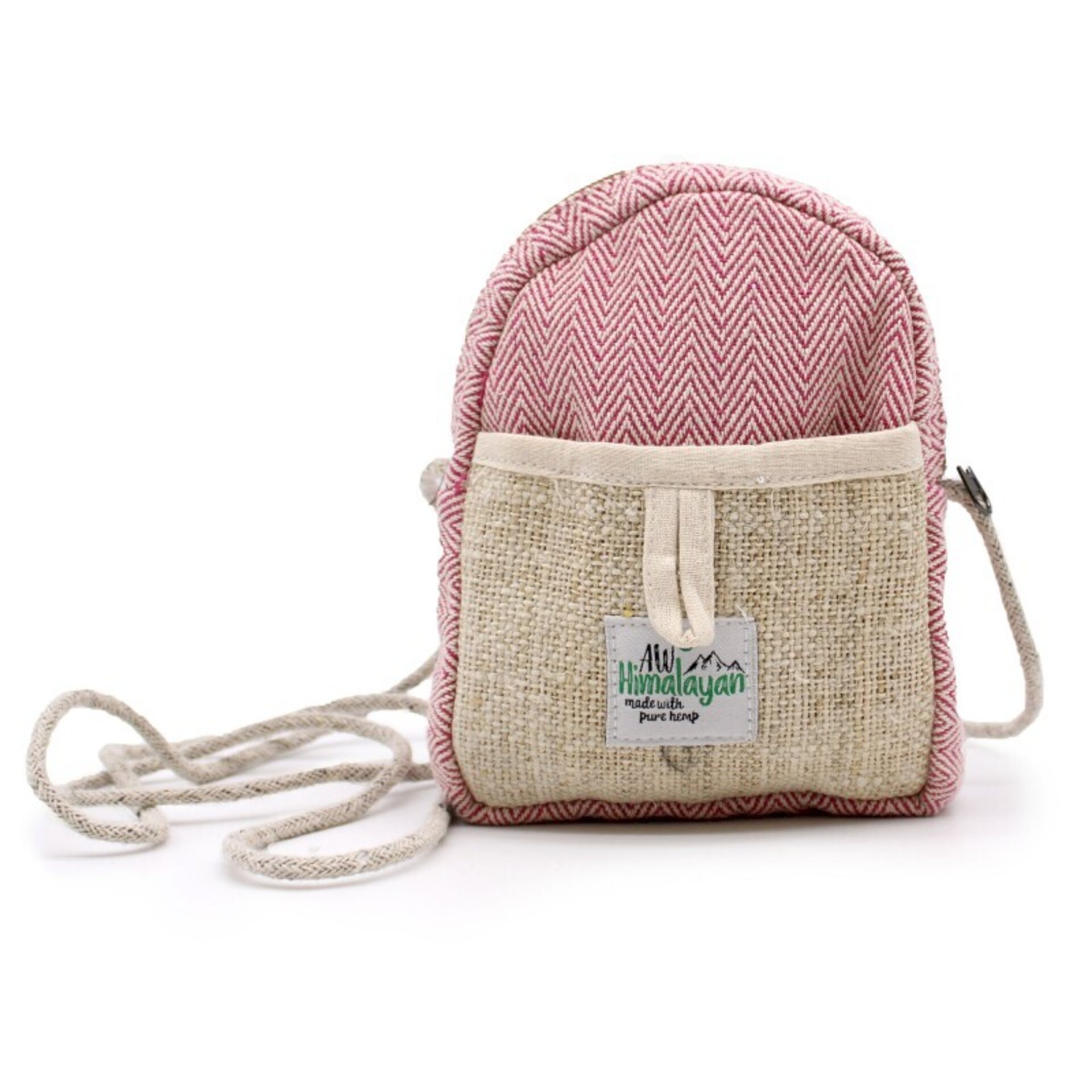 Bolsa Móvil de Cáñamo con Cuerda - Color Aleatorio - 4