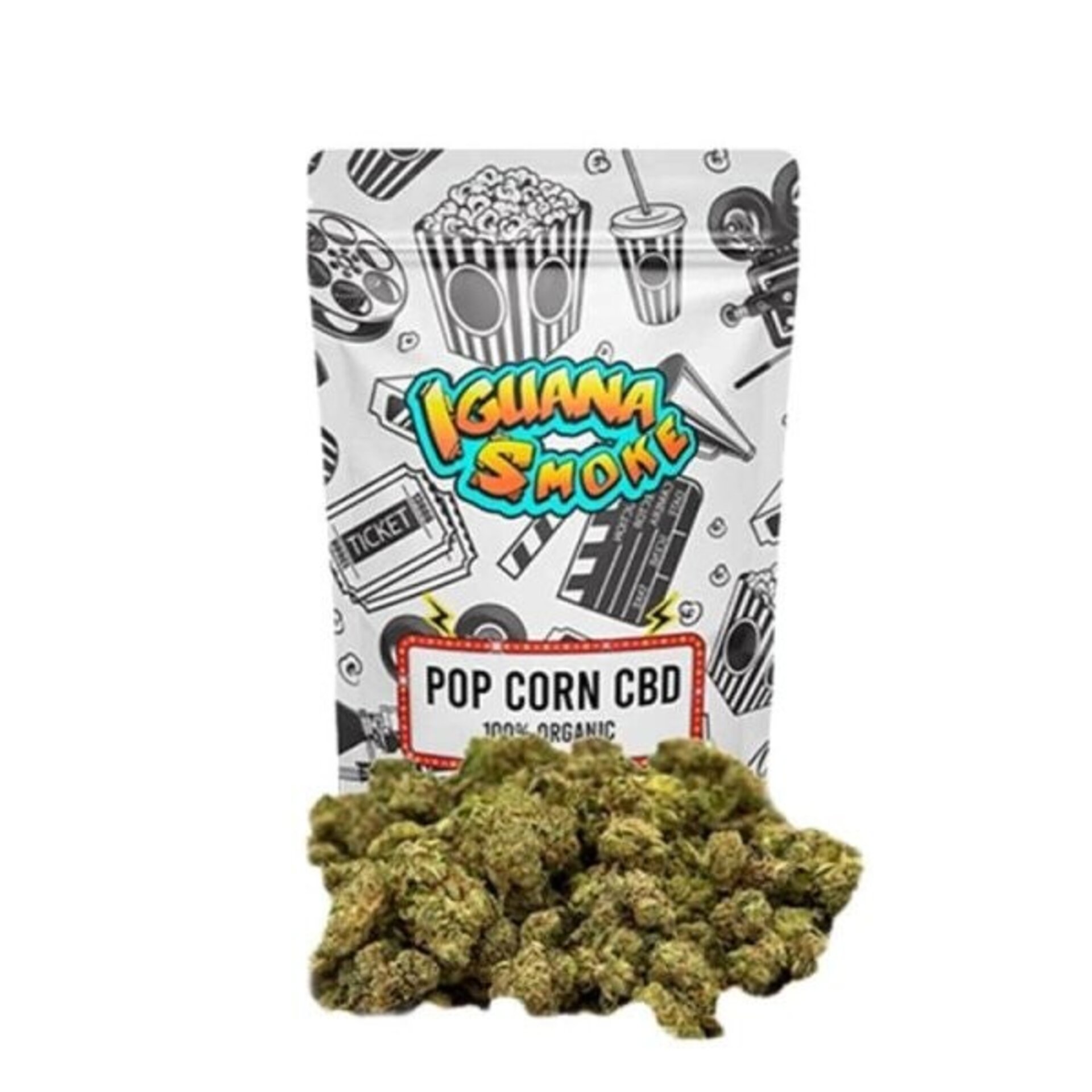Pop Corn Sour Tsunami CBD Mini flores - 10 gr. × 1 - 1