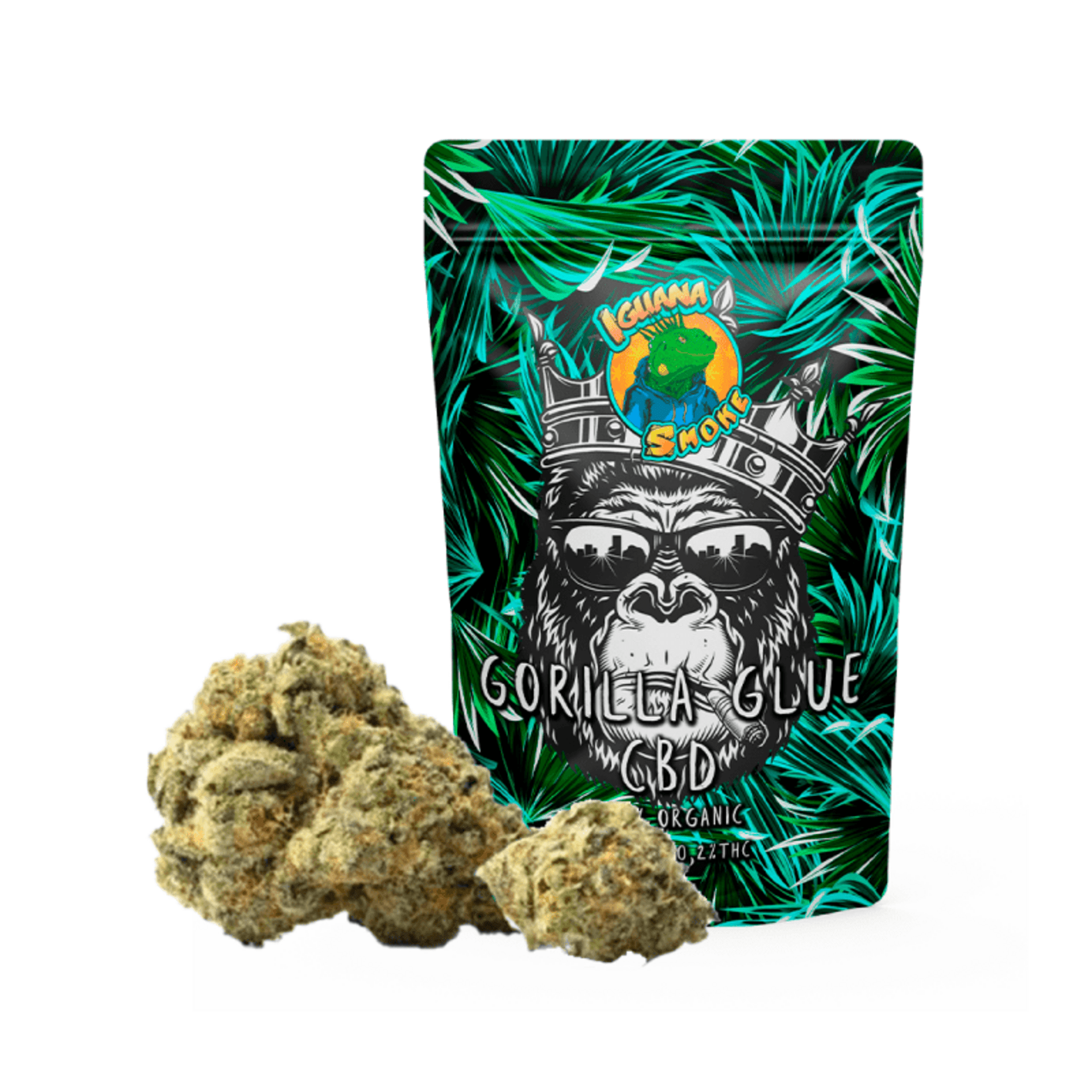Bolsa de Flores de CBD Gorilla Glue 2g - 1